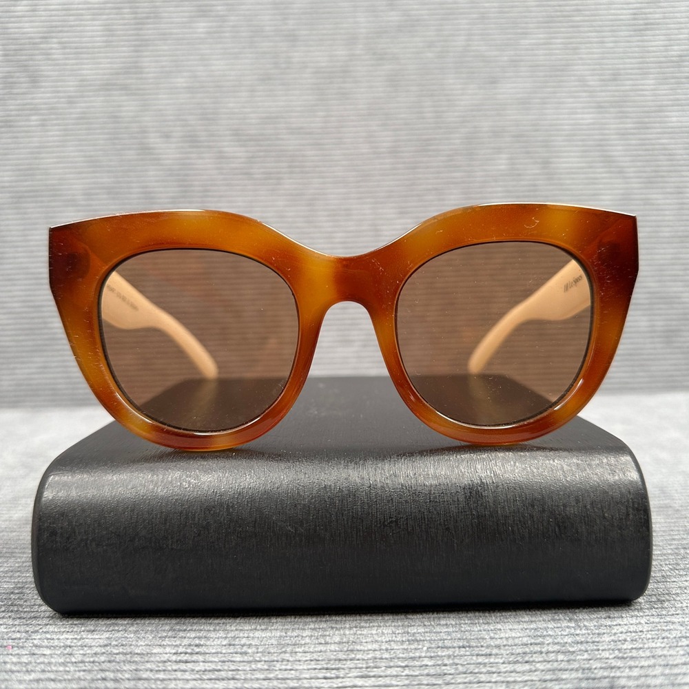 Le Specs Air Heart Limited Edition Sunglasses Caramel Tortoise Ivory 2102404